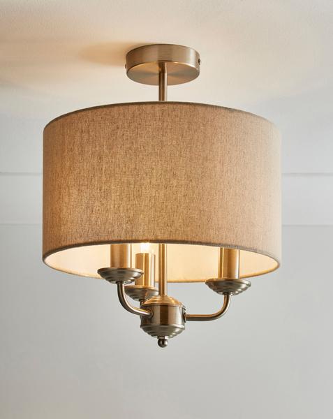 Fulford Brushed Ceiling Light