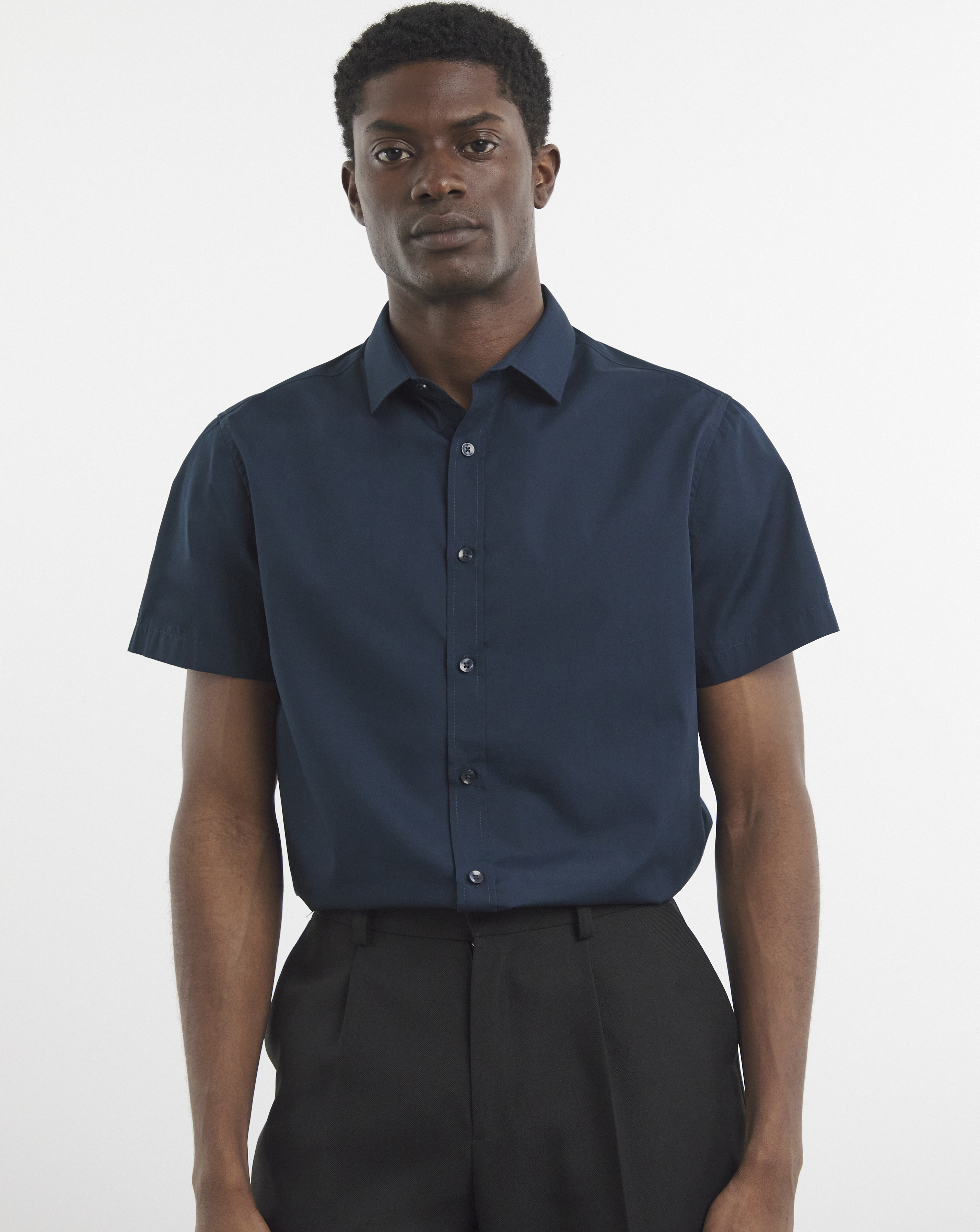 Short Sleeve Formal Shirt Long