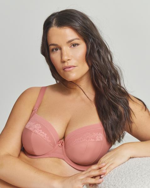 Elomi Nerina Plunge Wired Bra Rose