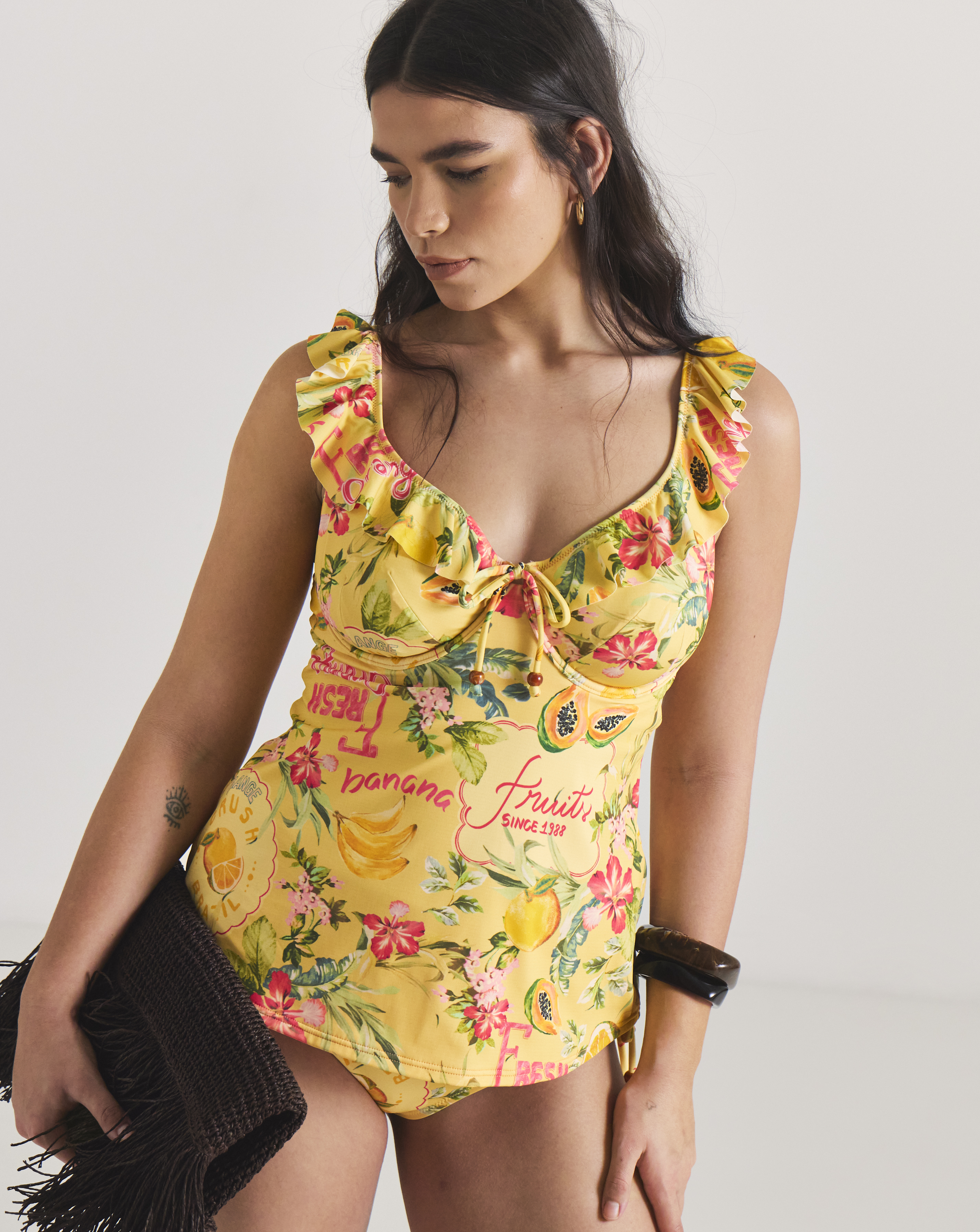 Frill Tankini Top