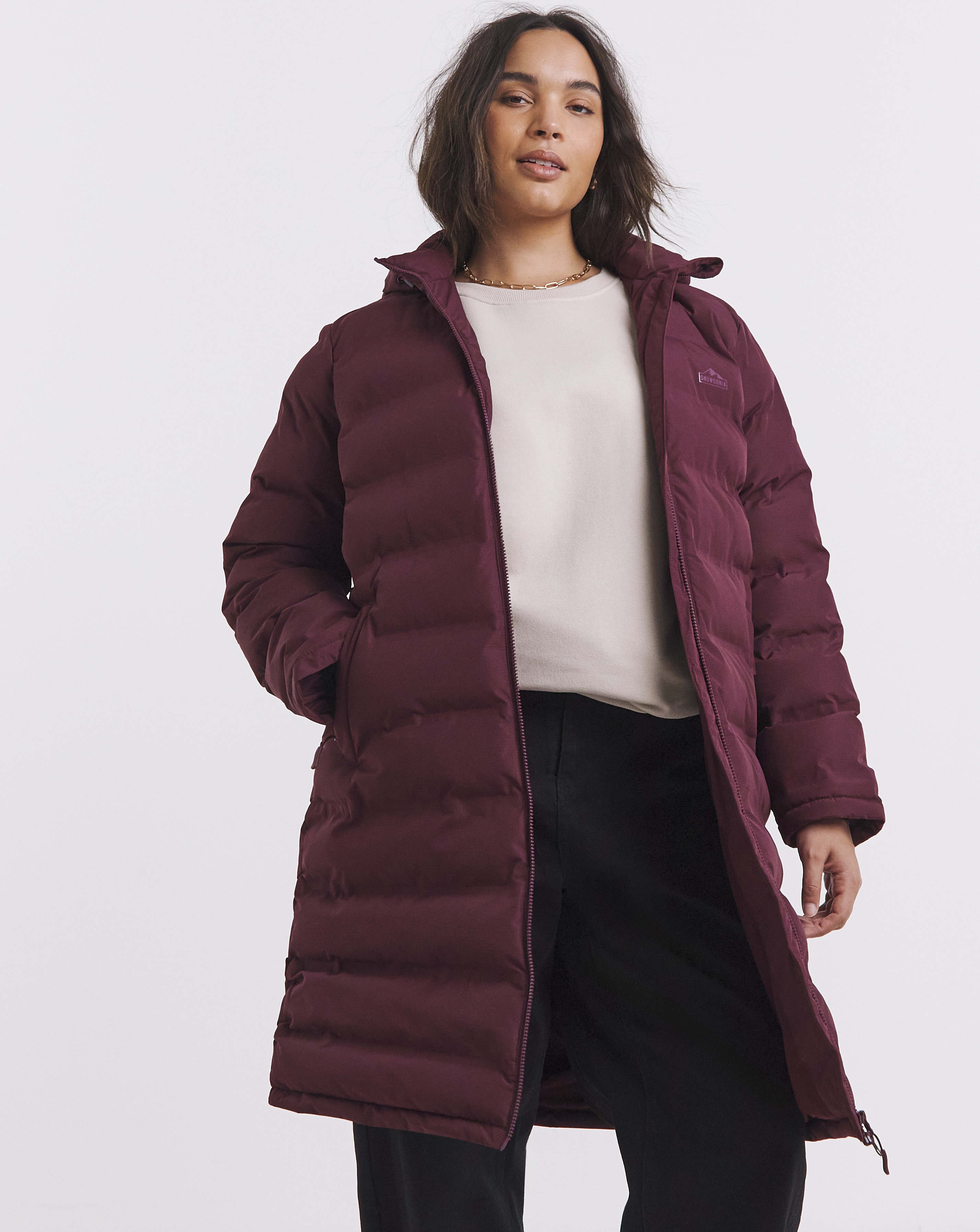 Snowdonia Showerproof Long Padded Jacket