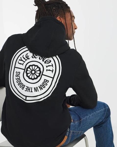 Lyle & Scott Borders Label Hoodie
