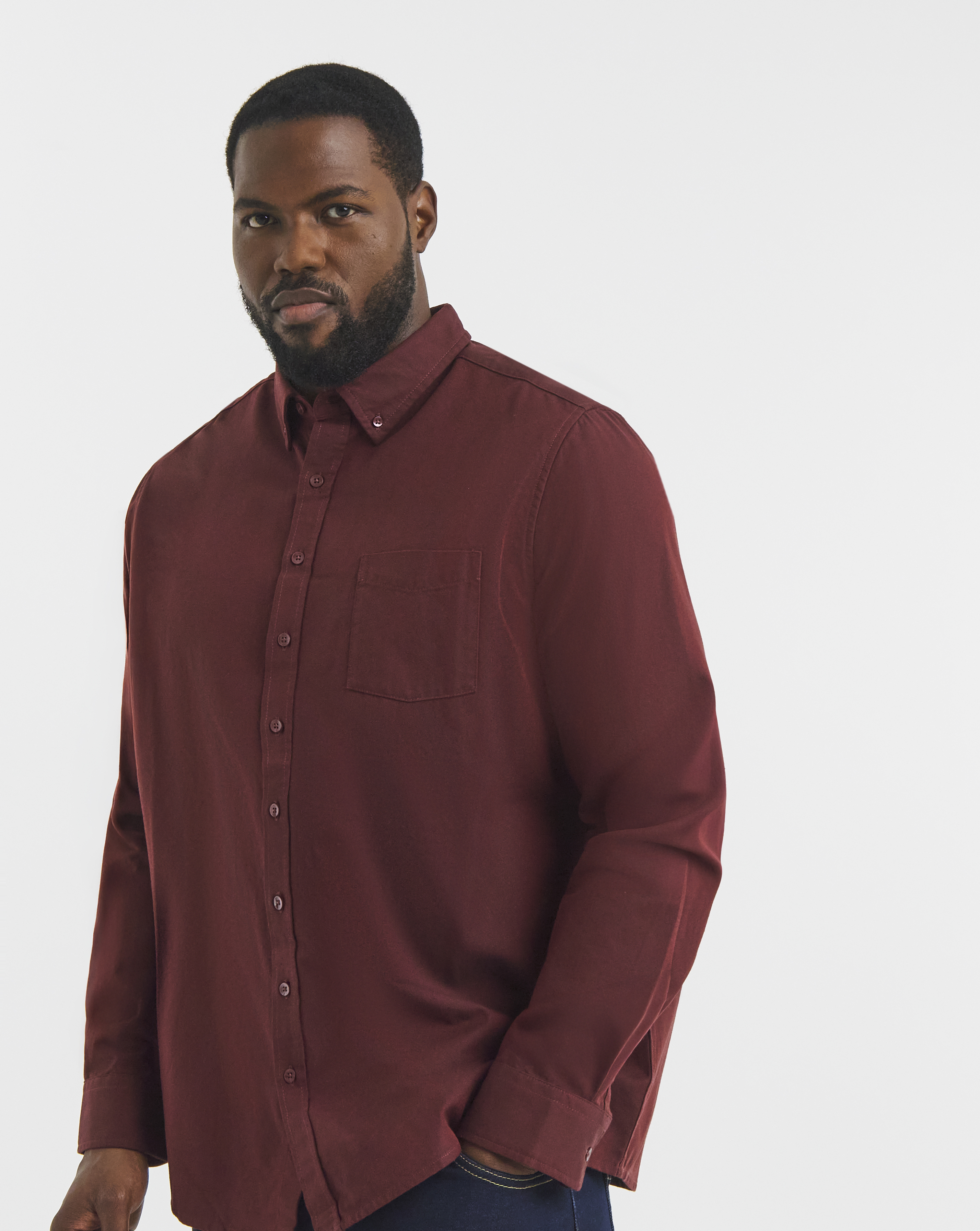 Long Sleeve Oxford Shirt