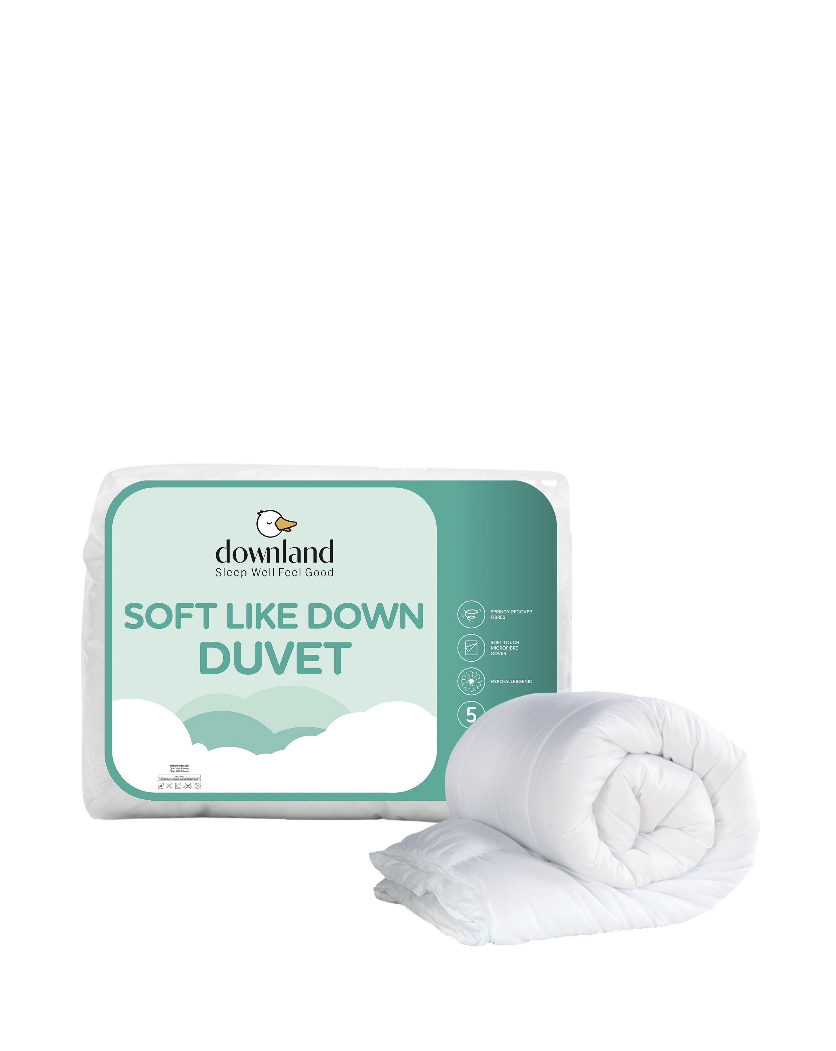 Downland Soft Like Down 13.5 Tog Duvet