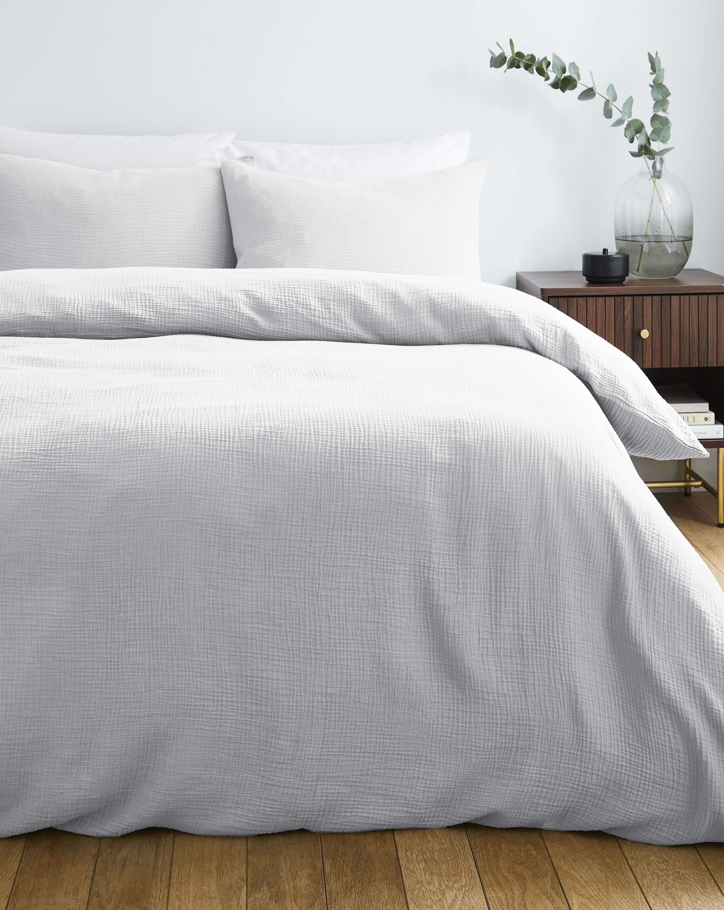 Cotton Crinkle Muslin Duvet Set