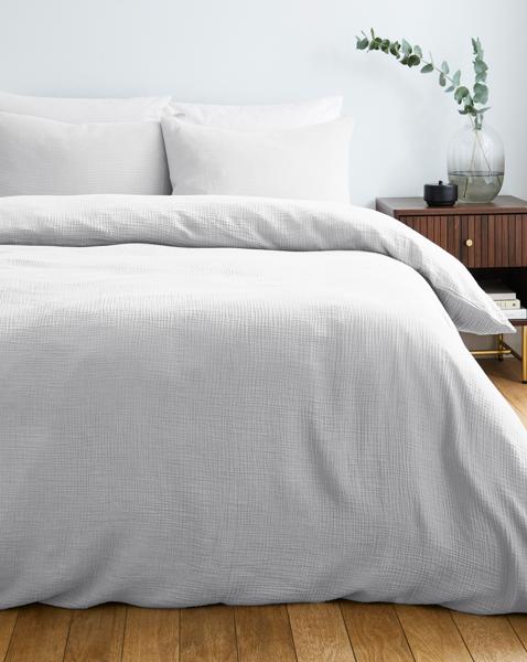 Cotton Crinkle Muslin Duvet Set