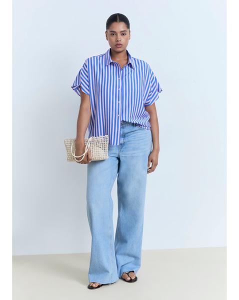 Mango Striped Shirt