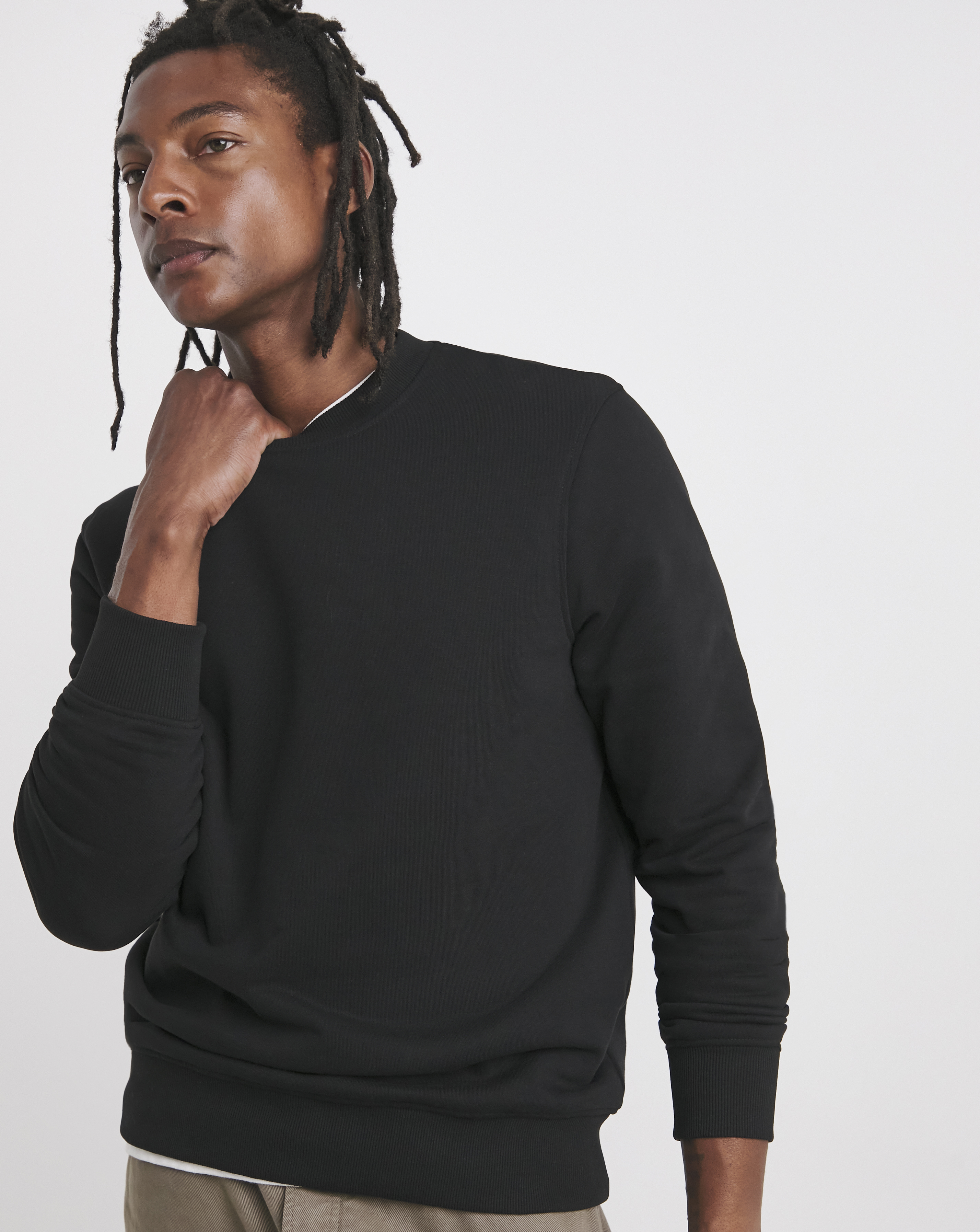 Crew Neck Sweatshirt Long