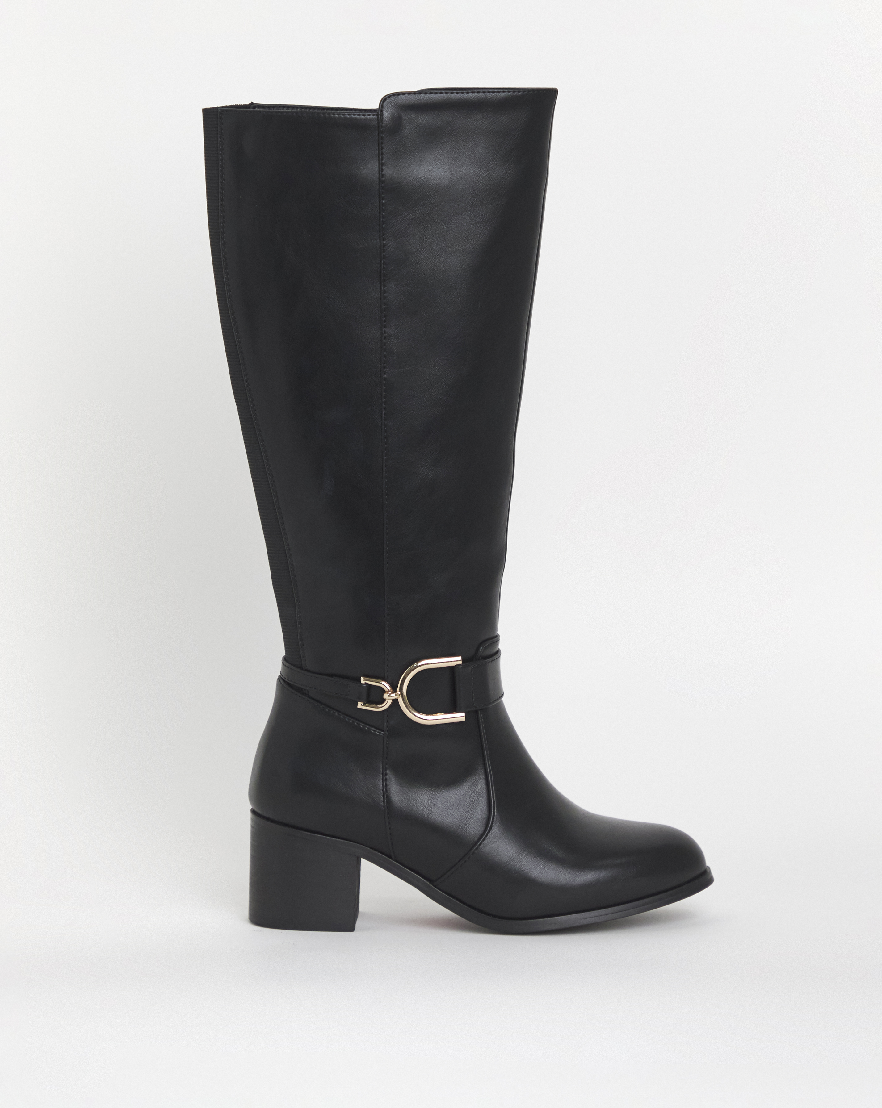 Cushion Walk Block Heel Boot EEE Fit