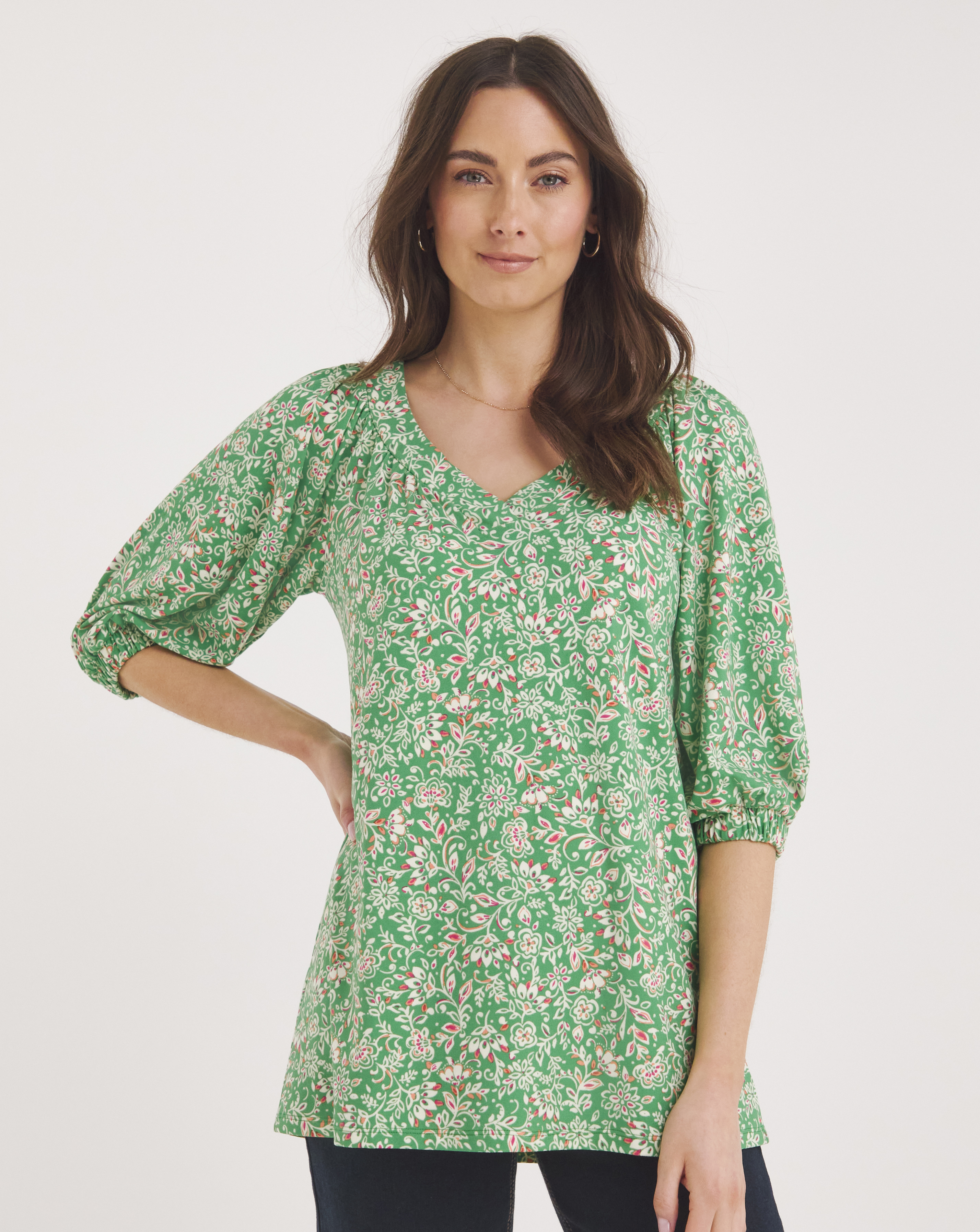Julipa Puff Sleeve Tunic