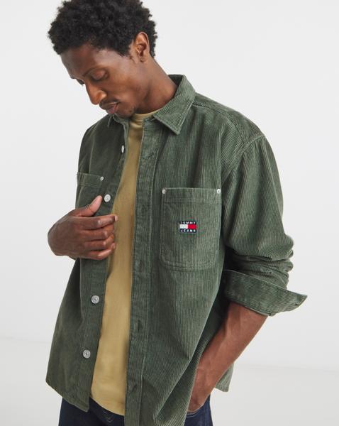 Tommy Jeans Cord Shirt - Green