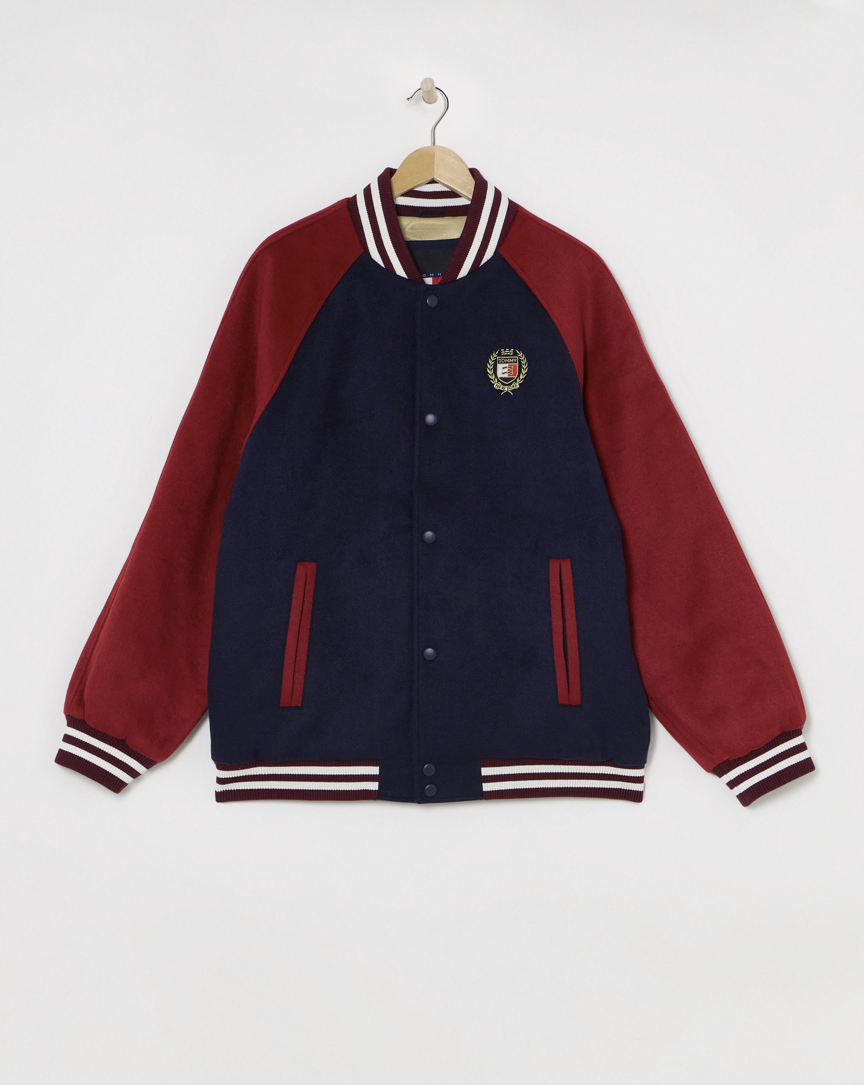 Tommy Jeans Wool Crest Bomber