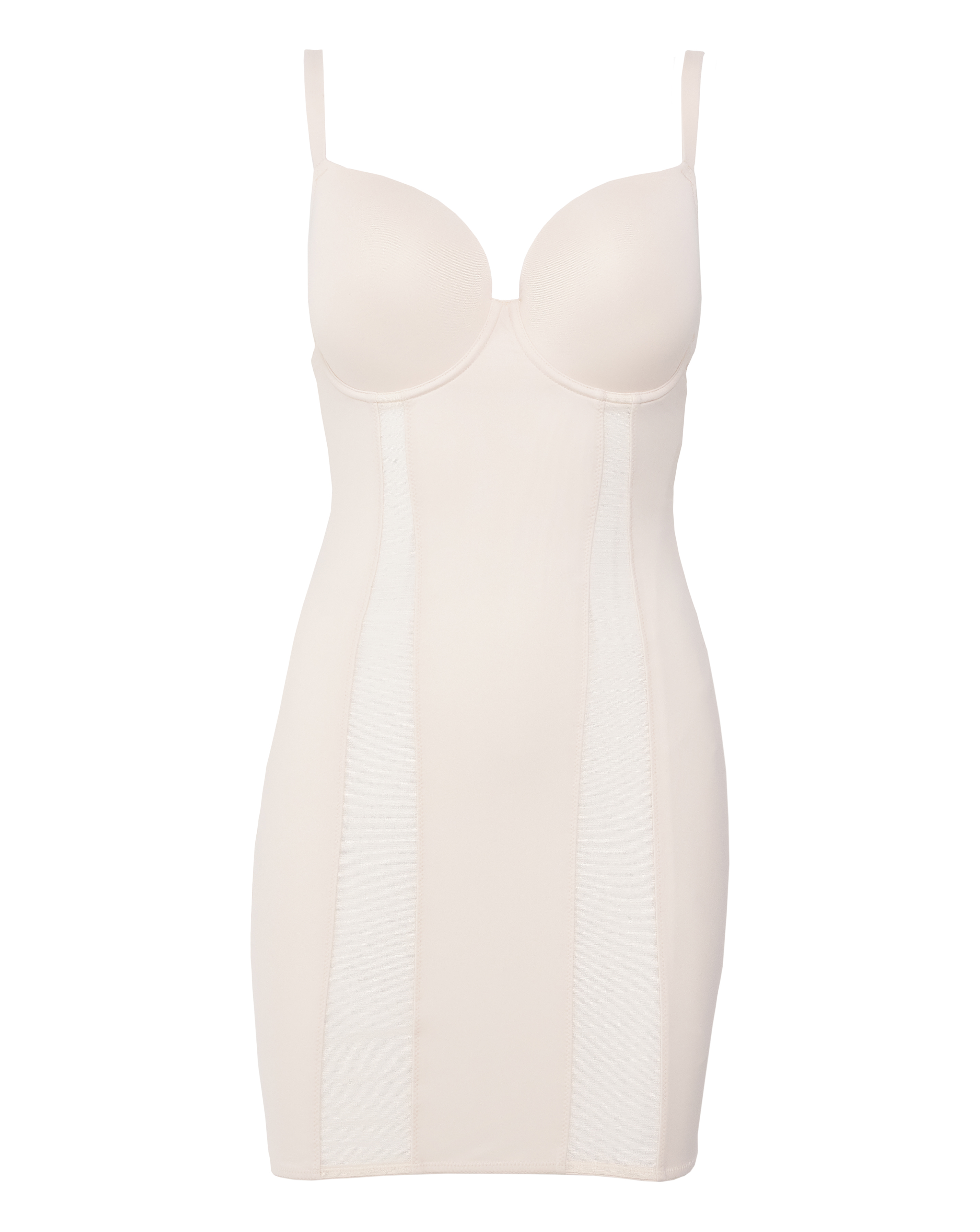 MAGISCULPT Plus Size Smoothing Firm Control Slip In Blush | UK Size 44B Women's