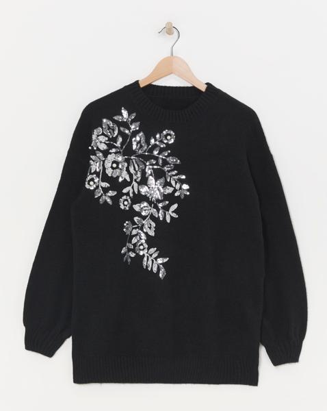 Lovedrobe Sequin Applique Jumper