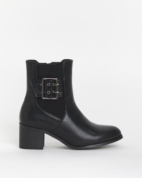 Cushion Walk Block Heel Boot E Fit