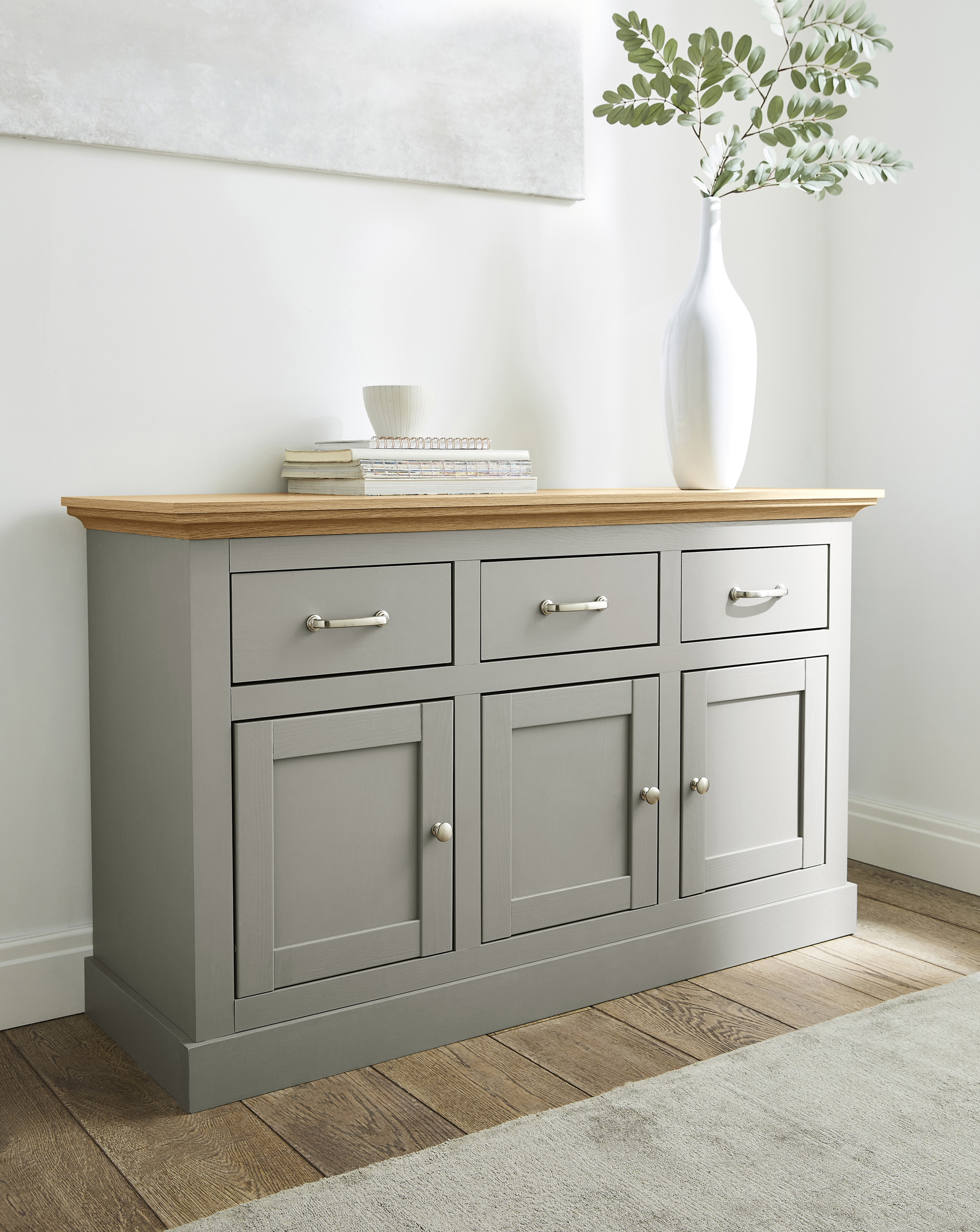 Julipa Ashford 3 Door Drawer Sideboard