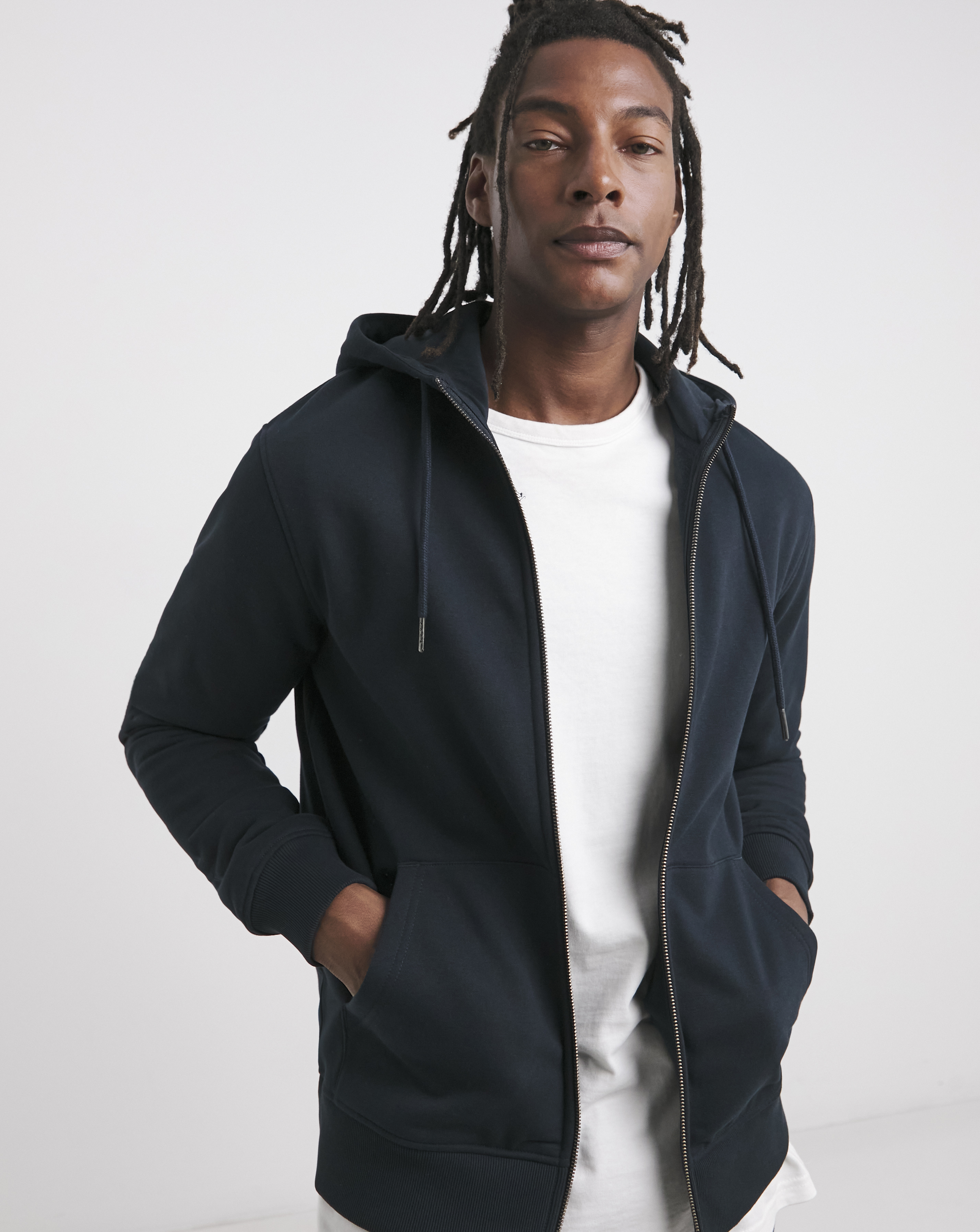 Full Zip Hoodie Long