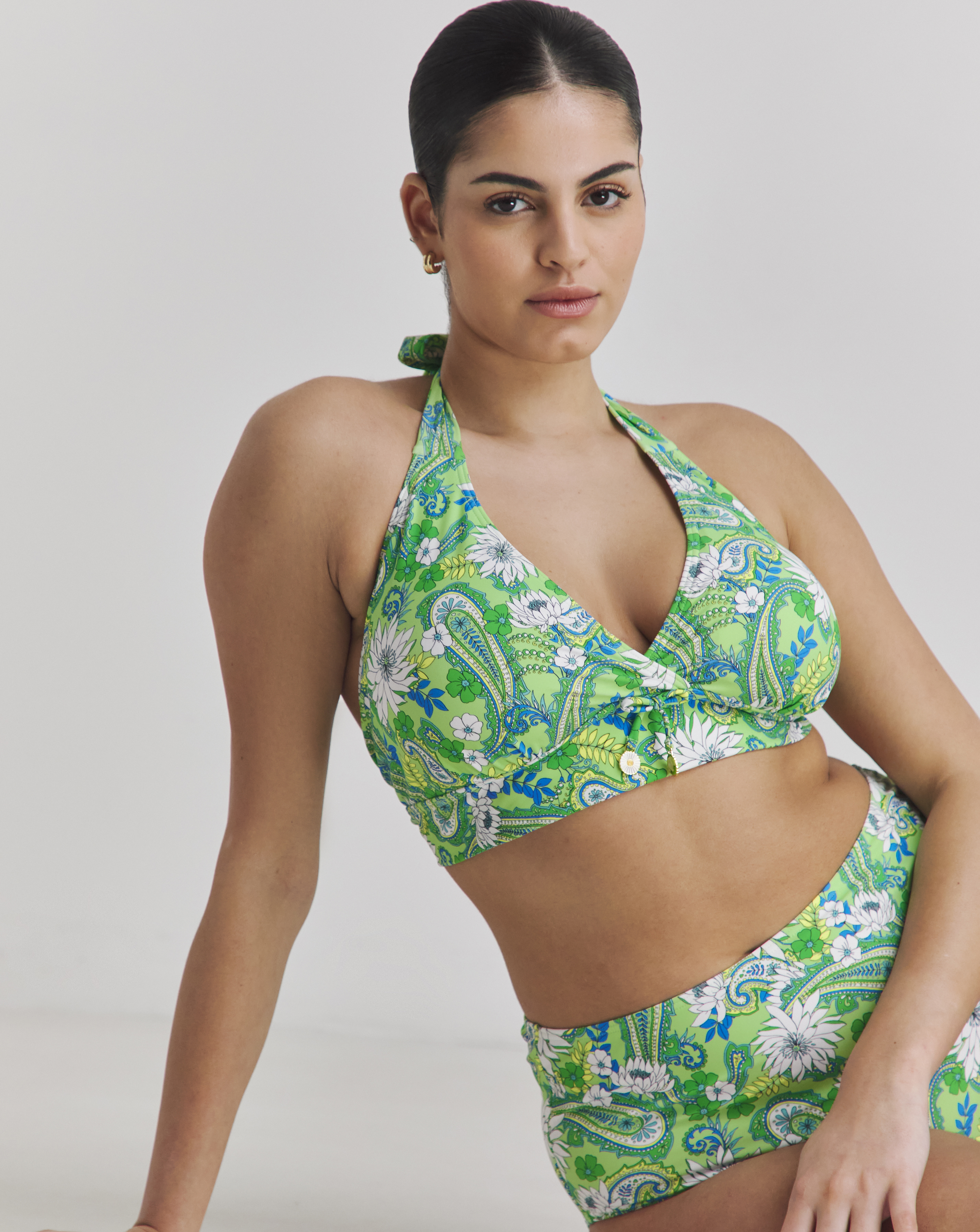 Joe Browns Paisley Print Bikini Top