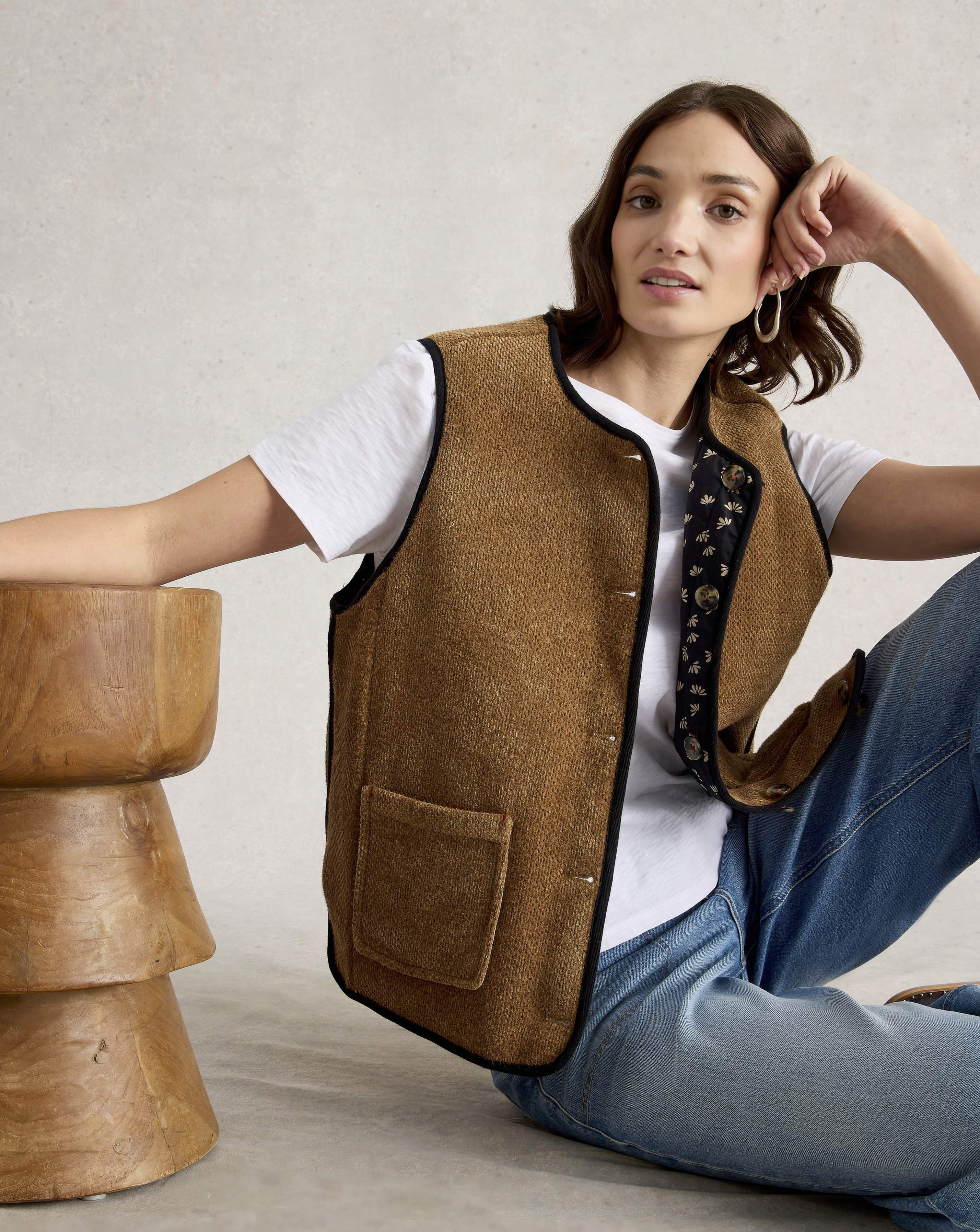 White Stuff Emma Reversible Gilet