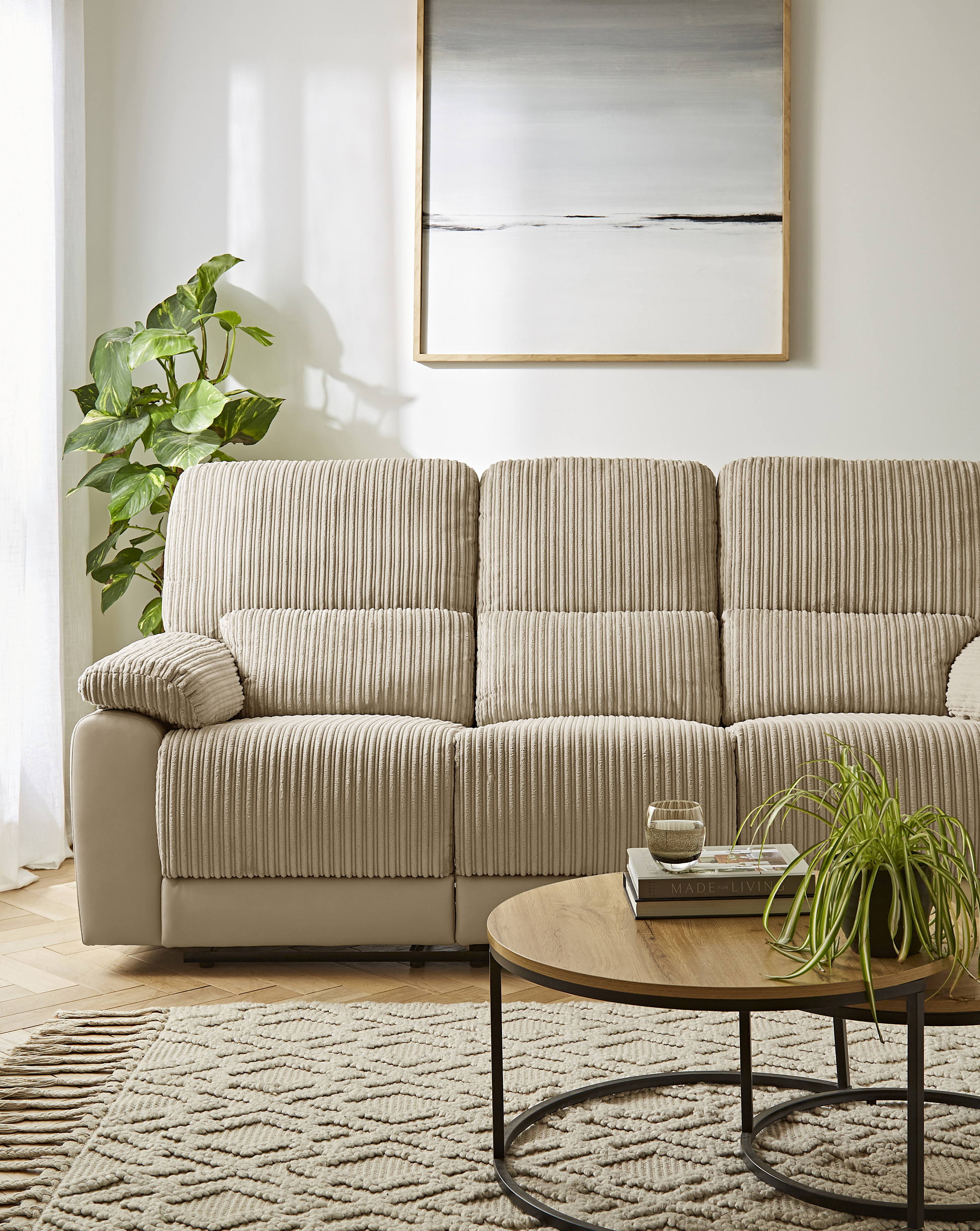Harlow 3 Seater Recliner Sofa