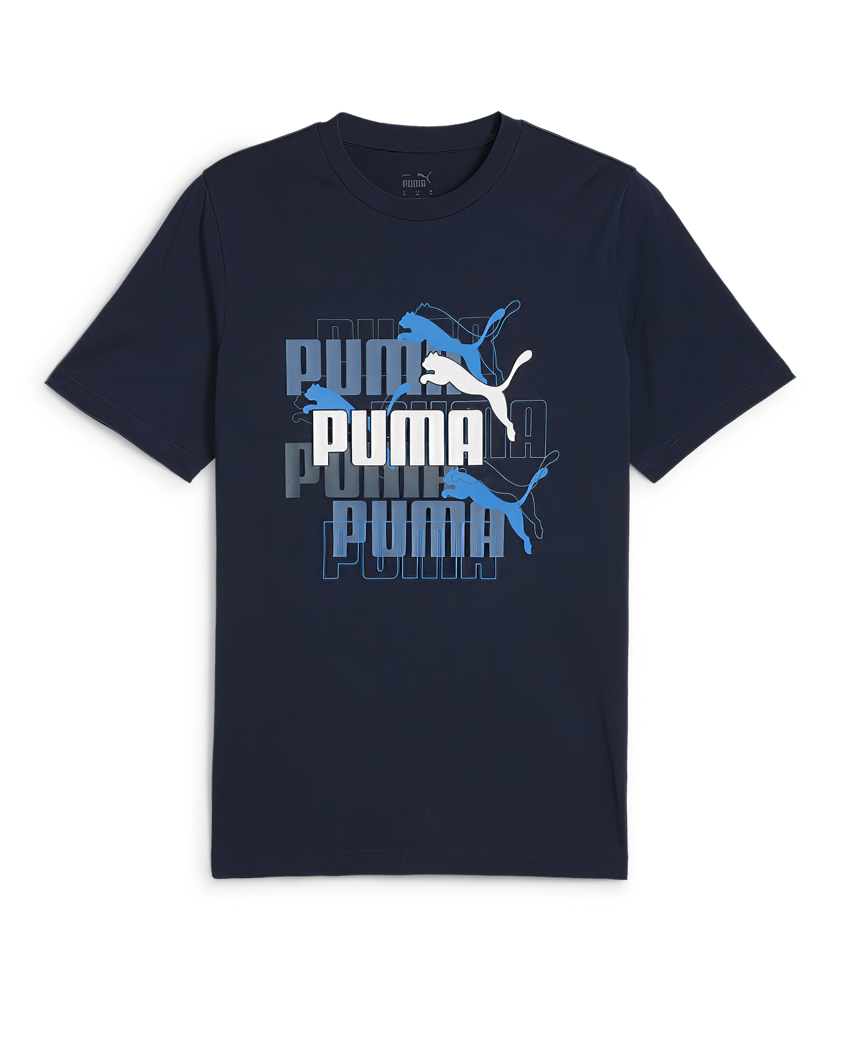 PUMA Graphics Multiple Logo T-Shirt