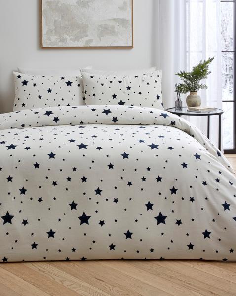 Winter Brushed Stars