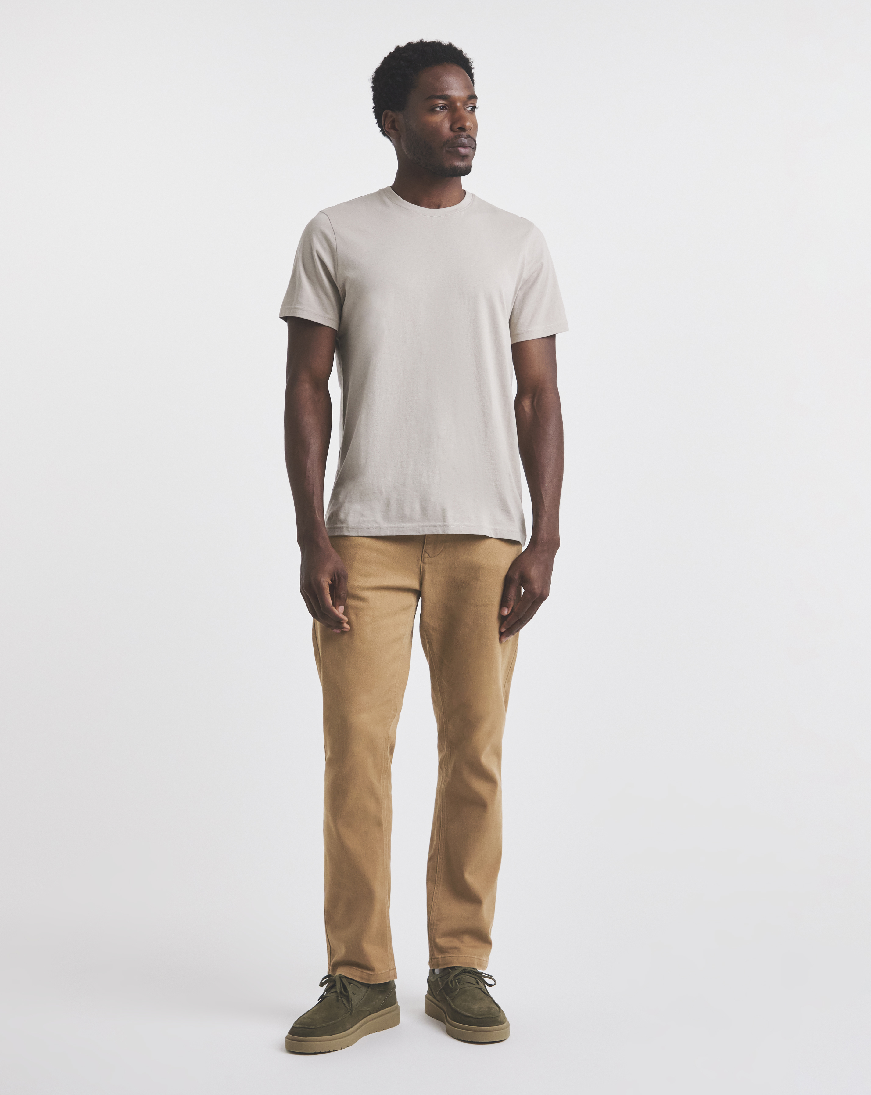 Union Straight Fit Gabardine Jean