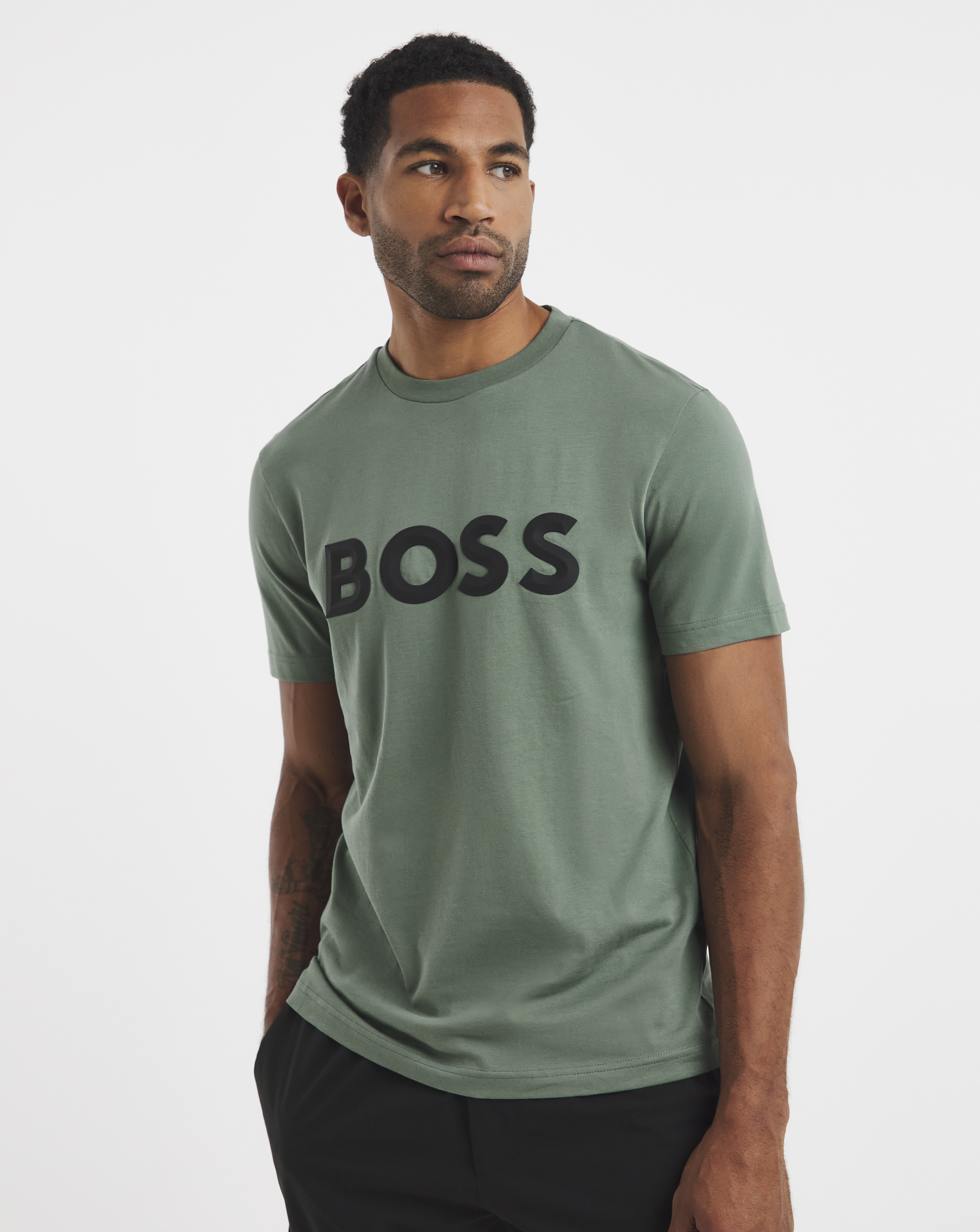 BOSS Graphic Logo T-Shirt - Green