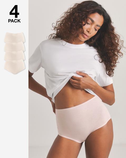 4 Pack Value Full Fit Briefs