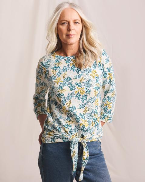 Julipa Tie Hem T-Shirt