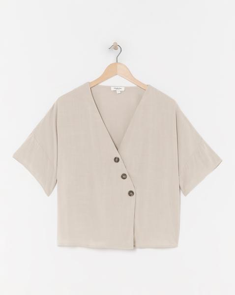 Aysmmetric Blouse