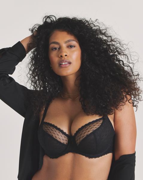 Freya Signature Plunge Wired Bra Black