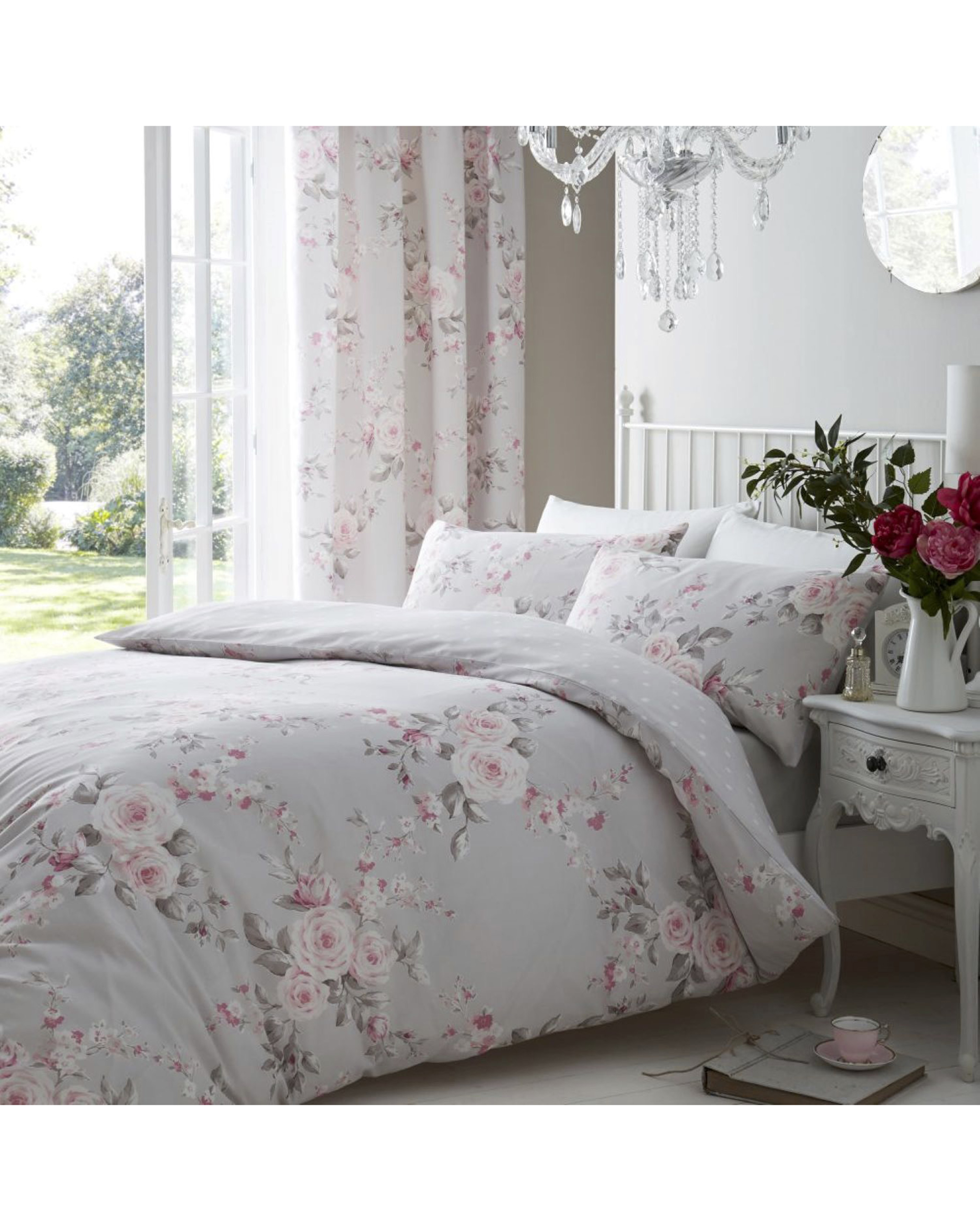 Canterbury Grey Duvet Cover Set