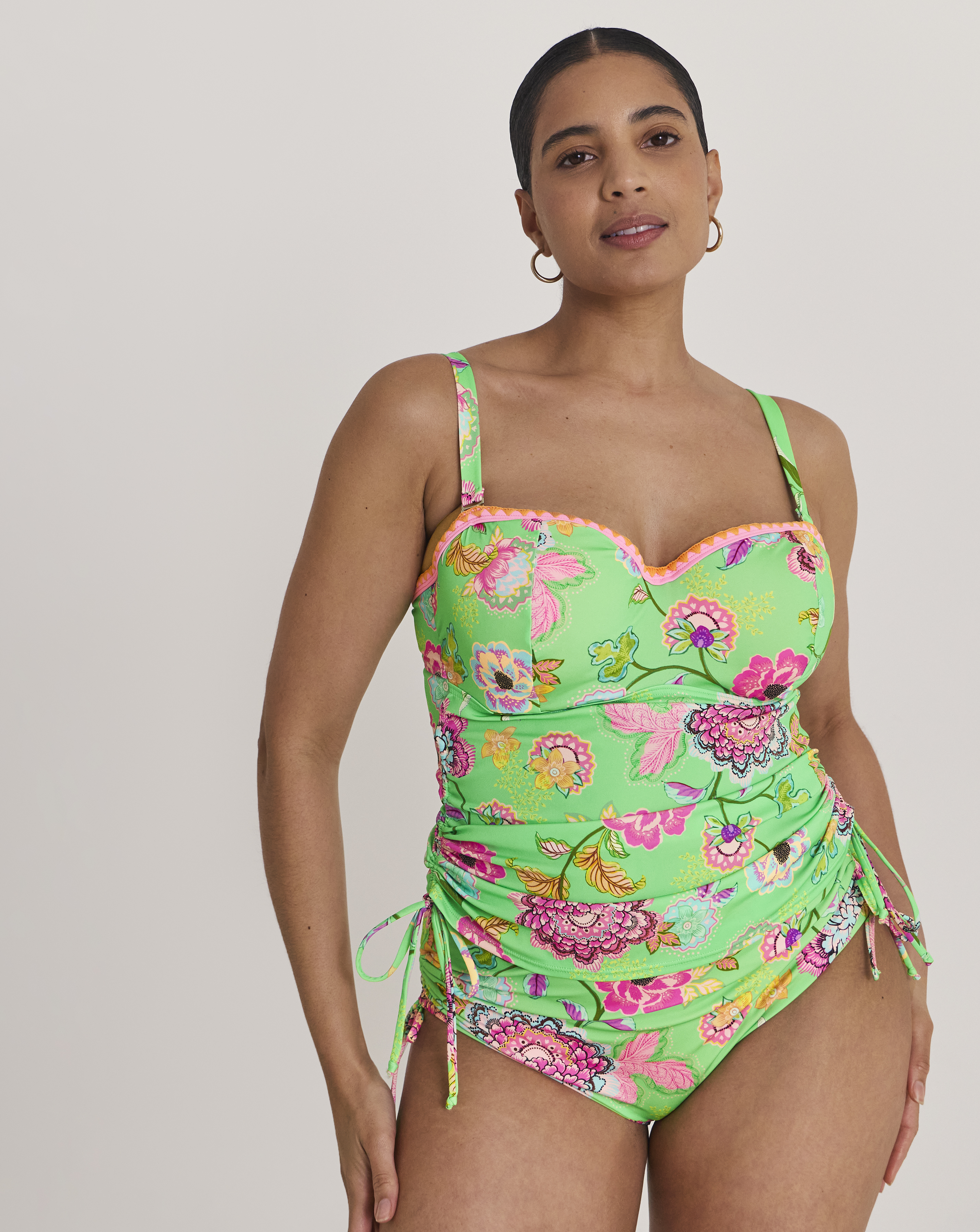 Bandeau Underwired Tankini Top