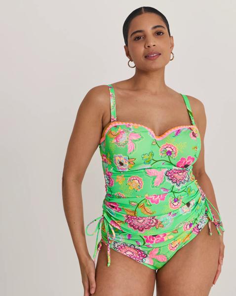 Bandeau Underwired Tankini Top