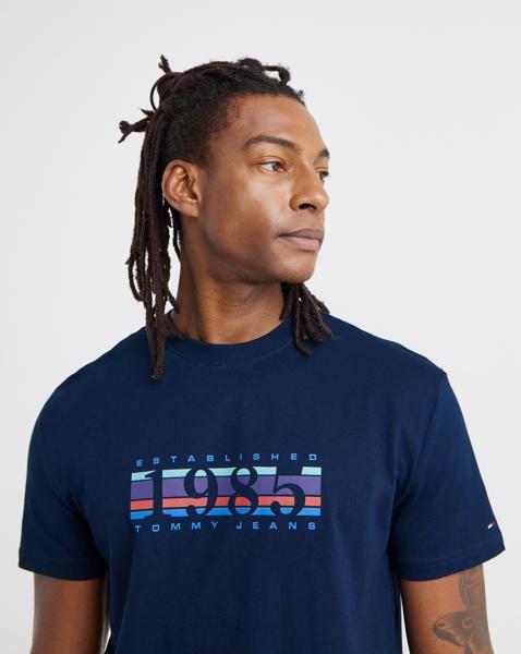 Tommy Jeans Graphic T-Shirt - Navy