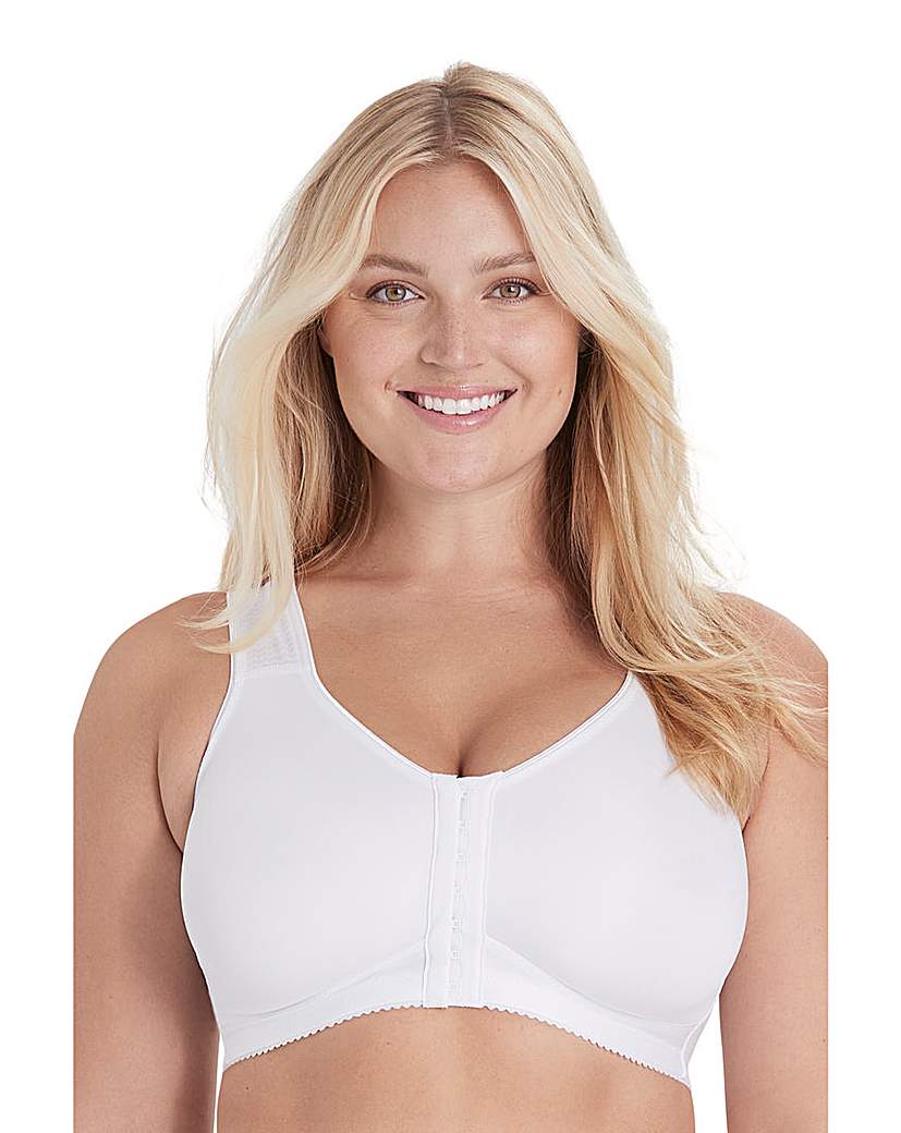 Miss Mary Of Sweden Women's White Miss Mary Nova Front Fastening Bra 36E