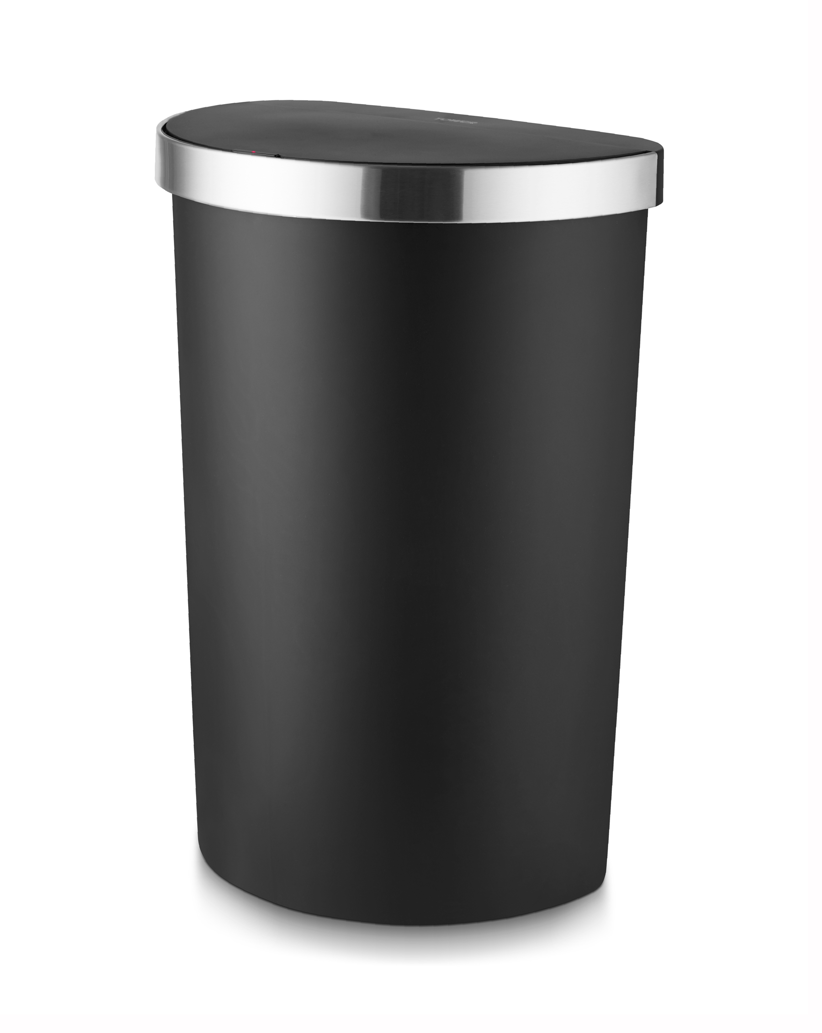 Tower Black 50L Curved Sensor Bin