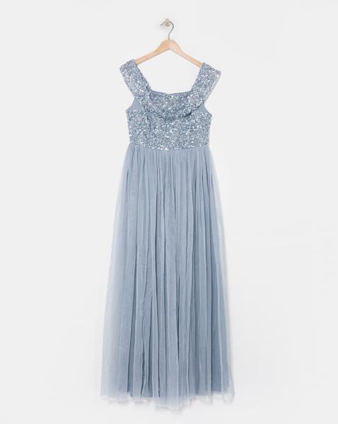 Maya Bardot Sequin Dress