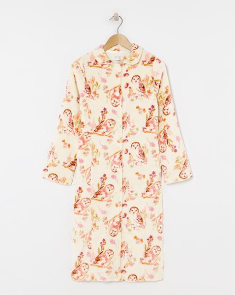 Button Through Midi Gown