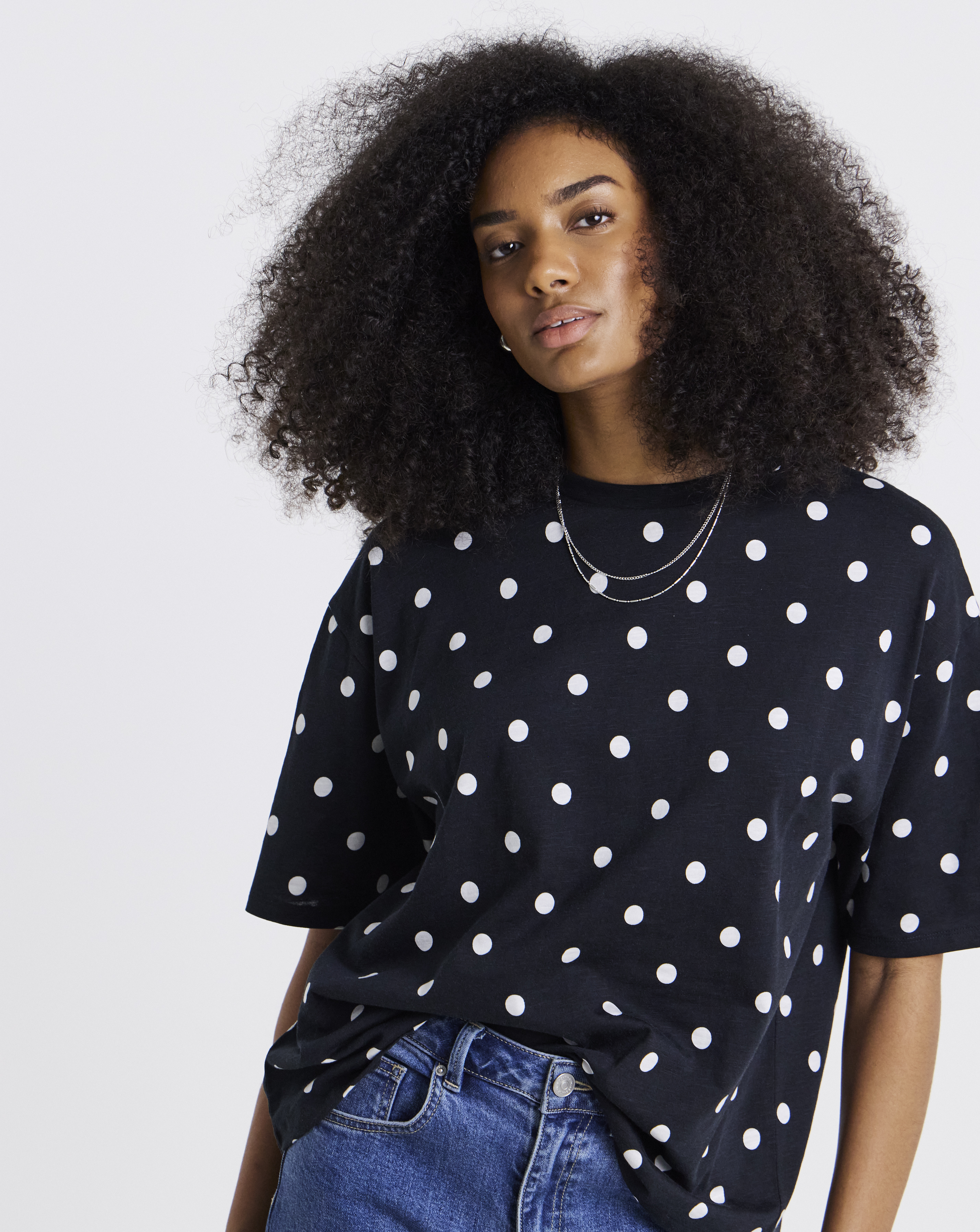 Slub Crew Neck T-Shirt (Standard Solid)