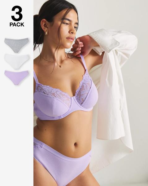 3 Pack Harper Midi Brazilian