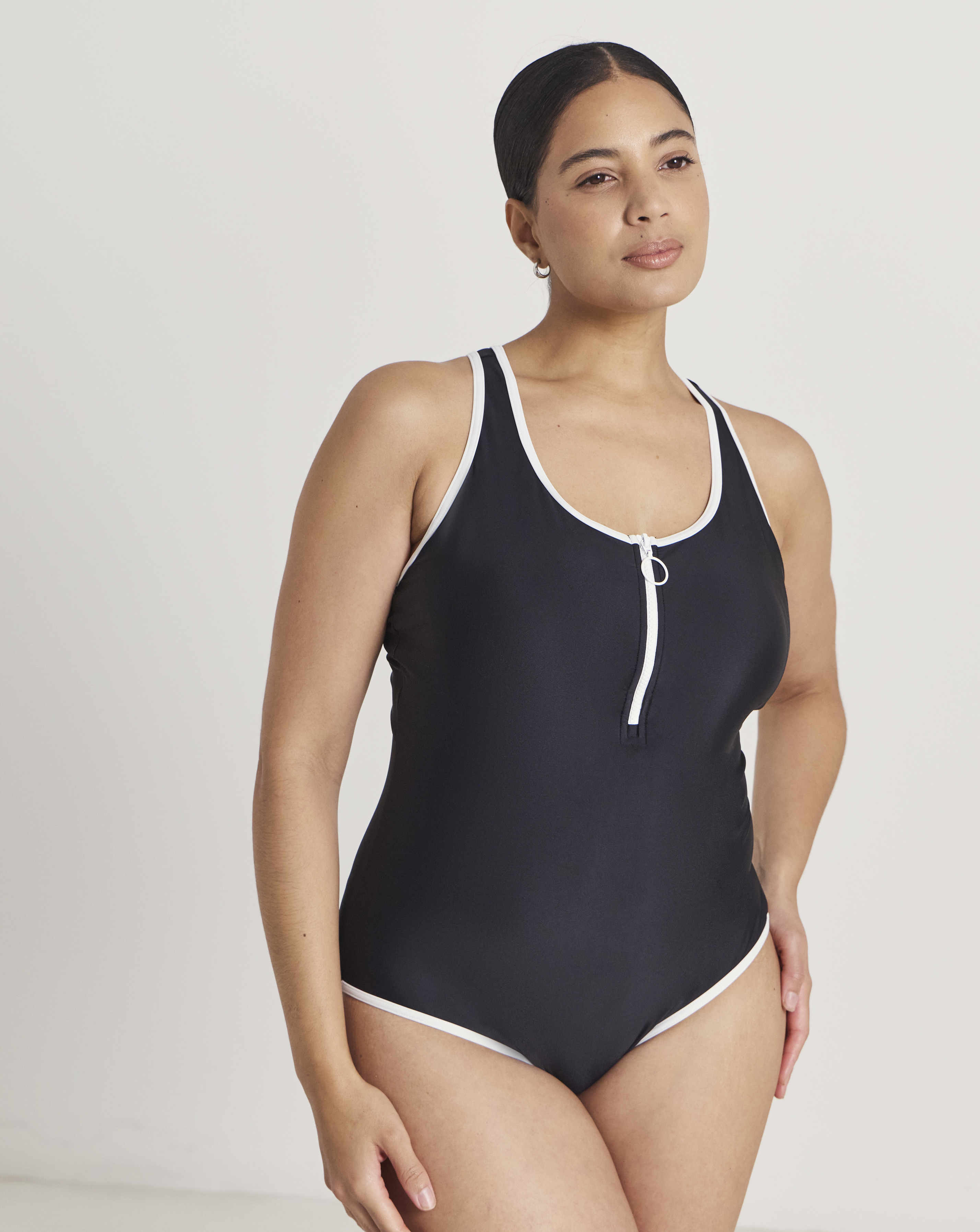 Beach To Zip Swimsuit