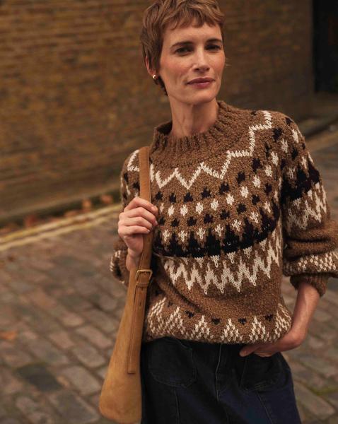 ALL OVER FAIRISLE JUMPER