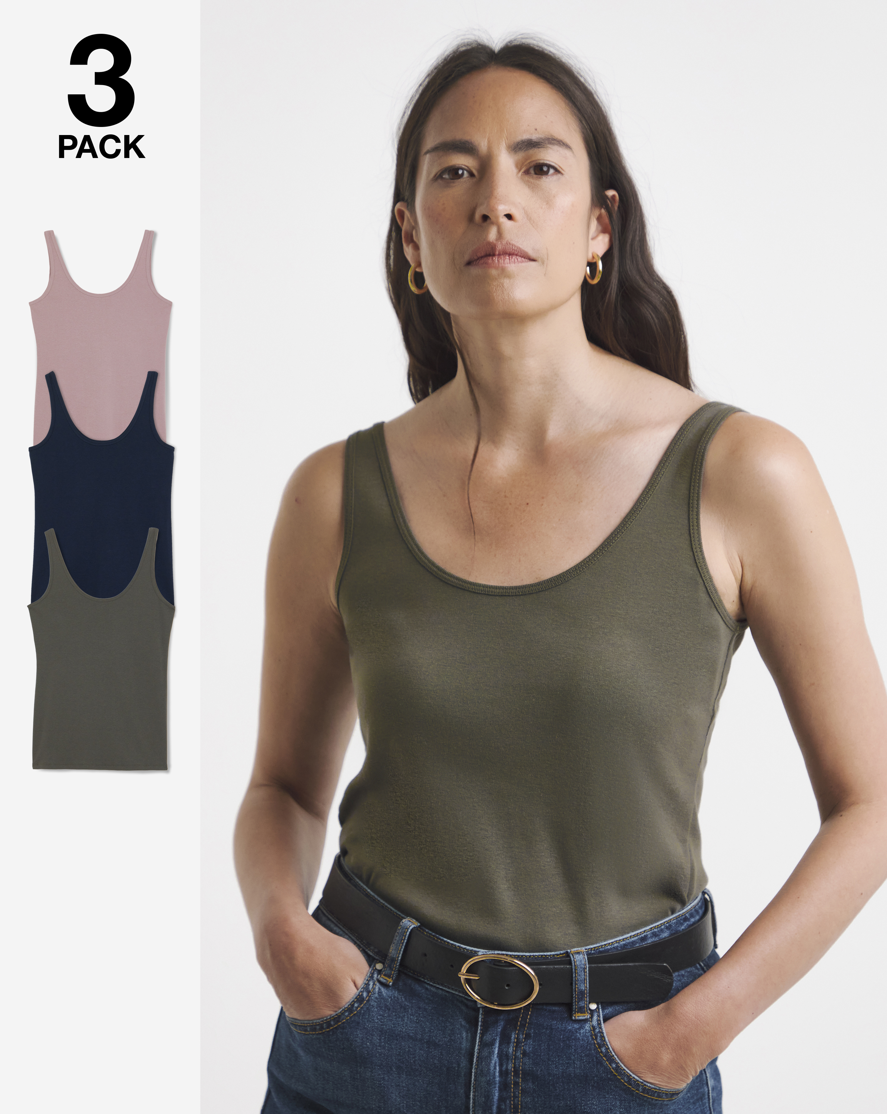 3 Pack Vests