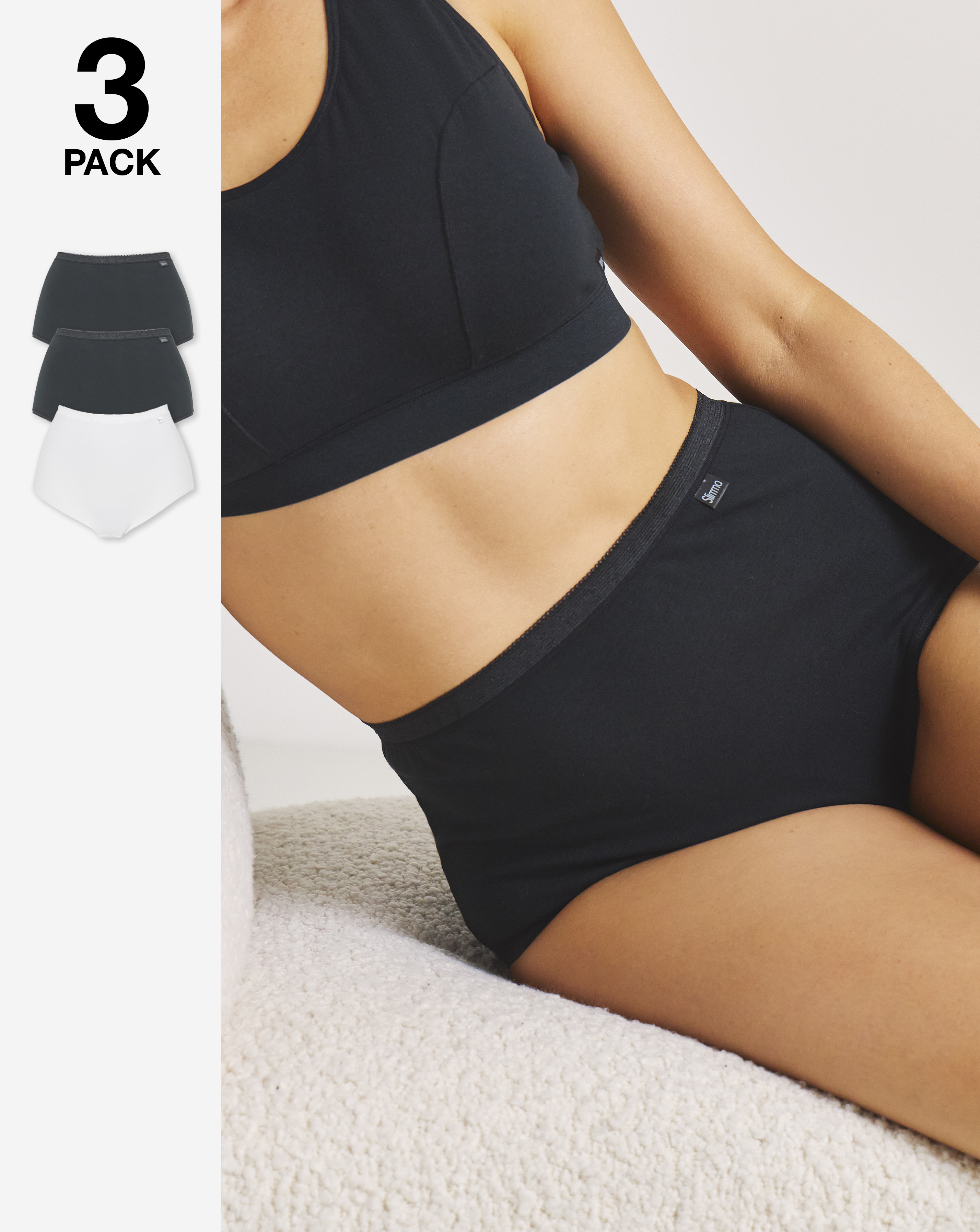 Slimma 3 Pack Full Briefs