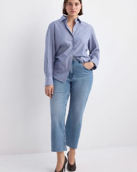 Mango Flared Crop Jean