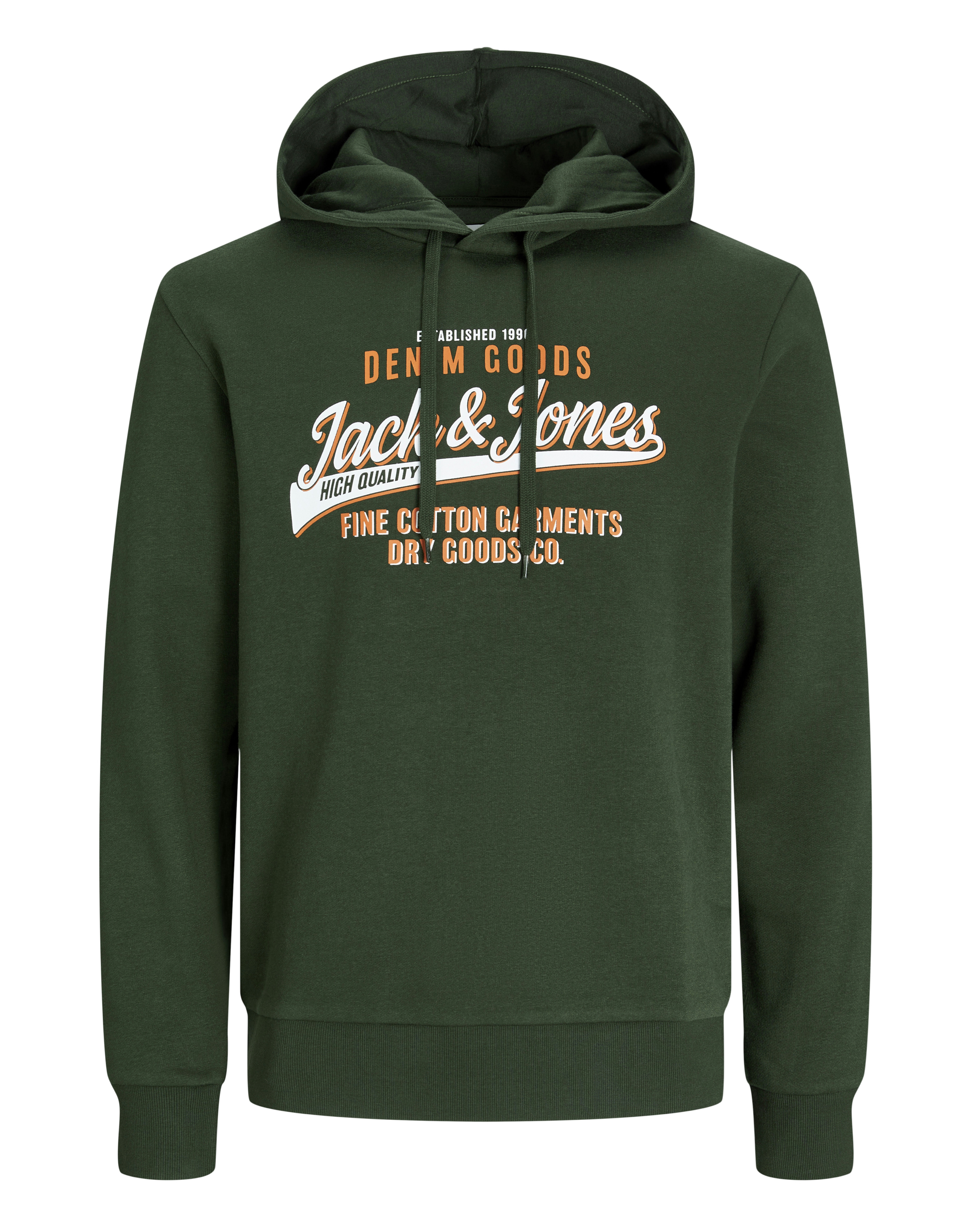 Plus Size Logo Hoodie | Standard Fit, Logo, Long Sleeves, Casual, Maximum temperature 40°C normal process - Image 2