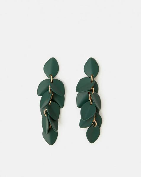 Accessorize Willow Leaf Drop Earrings