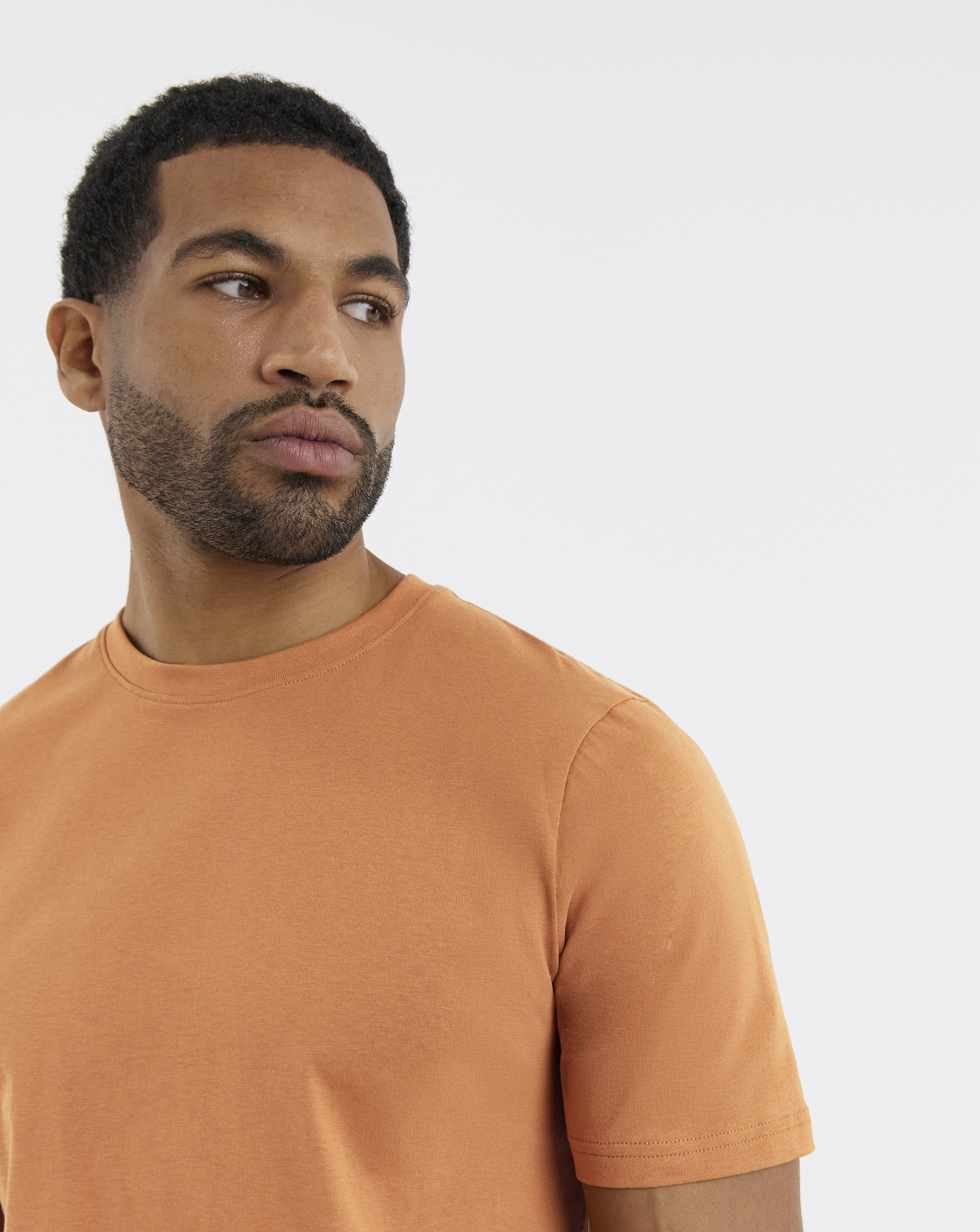 Pure Cotton Crew Neck T-Shirt